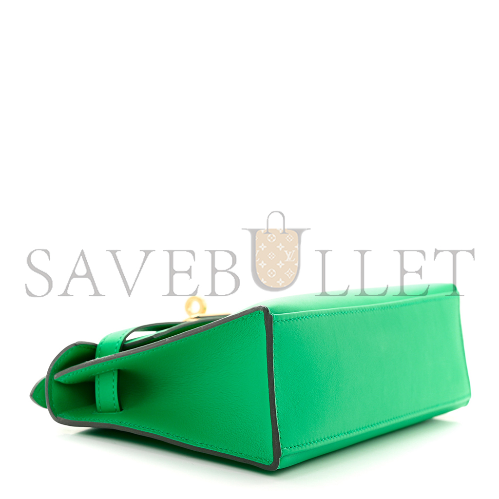 H**mes swift kelly pochette clutch menthe (22*14*7cm)